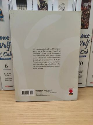 set Fumetti manga Jiro Taniguchi serie Seton 1-2-3