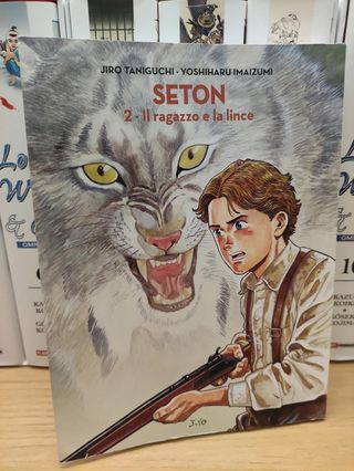 set Fumetti manga Jiro Taniguchi serie Seton 1-2-3