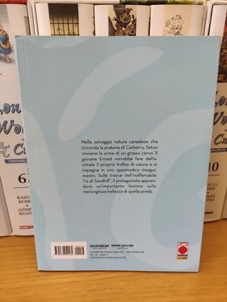 set Fumetti manga Jiro Taniguchi serie Seton 1-2-3