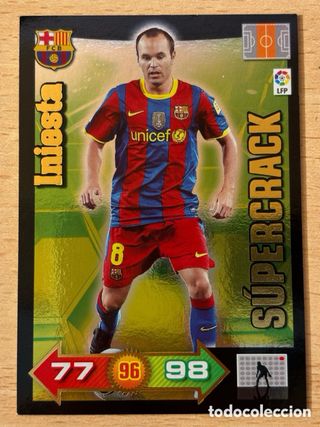 Cromo Adrenalyn Iniesta 2010/11