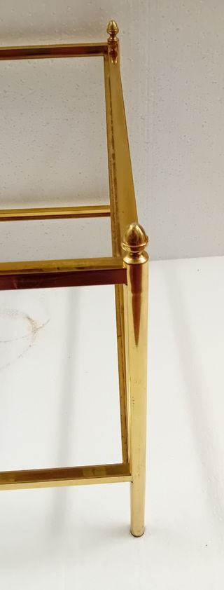 Tavoli bassi in ottone