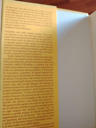 Vivere Per Raccontarla :Living To Tell T