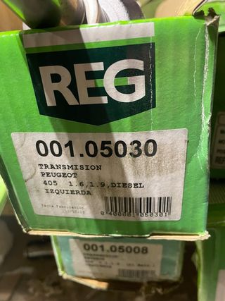 Palier transmisión Peugeot 405 1.6 y 1.9 izq