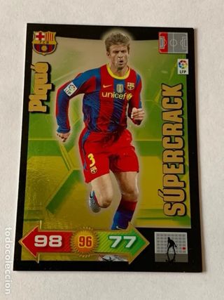 Cromo Adrenalyn Piqué 2010/11