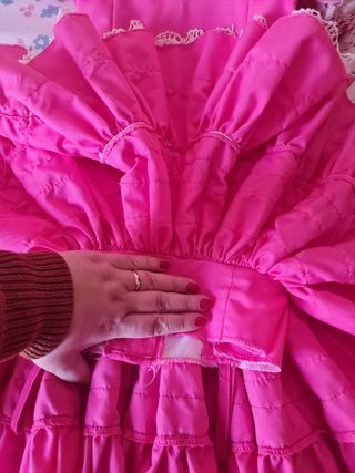 Traje de flamenca canastero