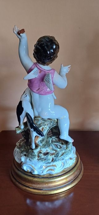 Pareja Ángeles de porcelana 