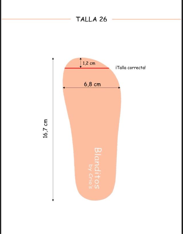 Sandalias Blanditos Milos talla 26