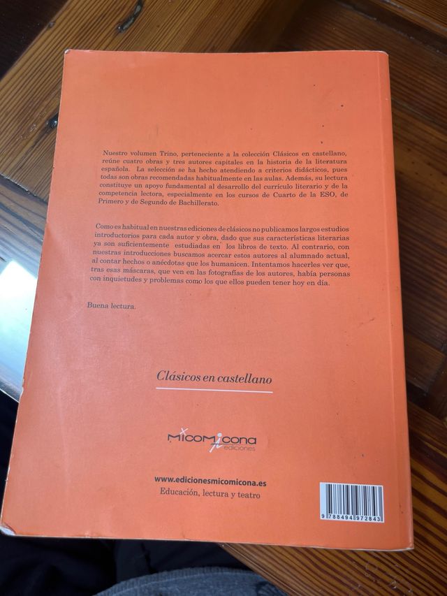 TRINO LECTURAS 4ºESO/NB 19