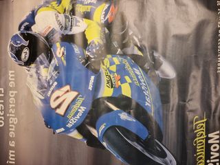 Poster moto gp de 500cc vintage