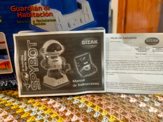 SPYBOT DE BIZAK robot juguete