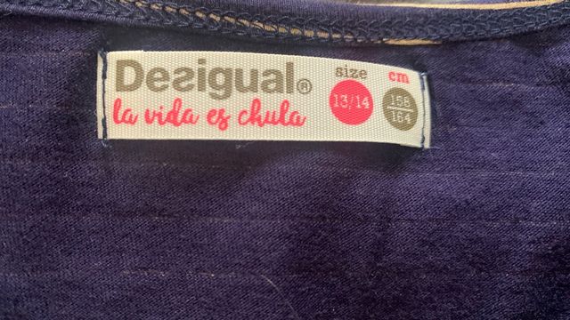 Camiseta Desigual niña 14 años