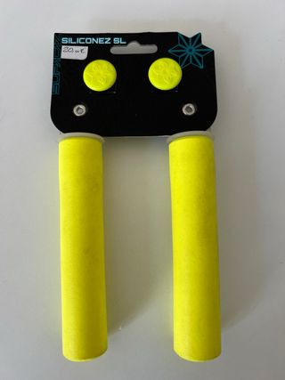 Manopole mtb Supacaz silicone Sl gialle 