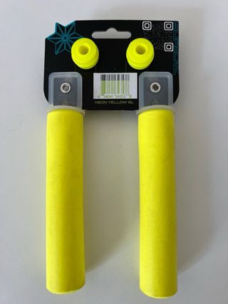 Manopole mtb Supacaz silicone Sl gialle 