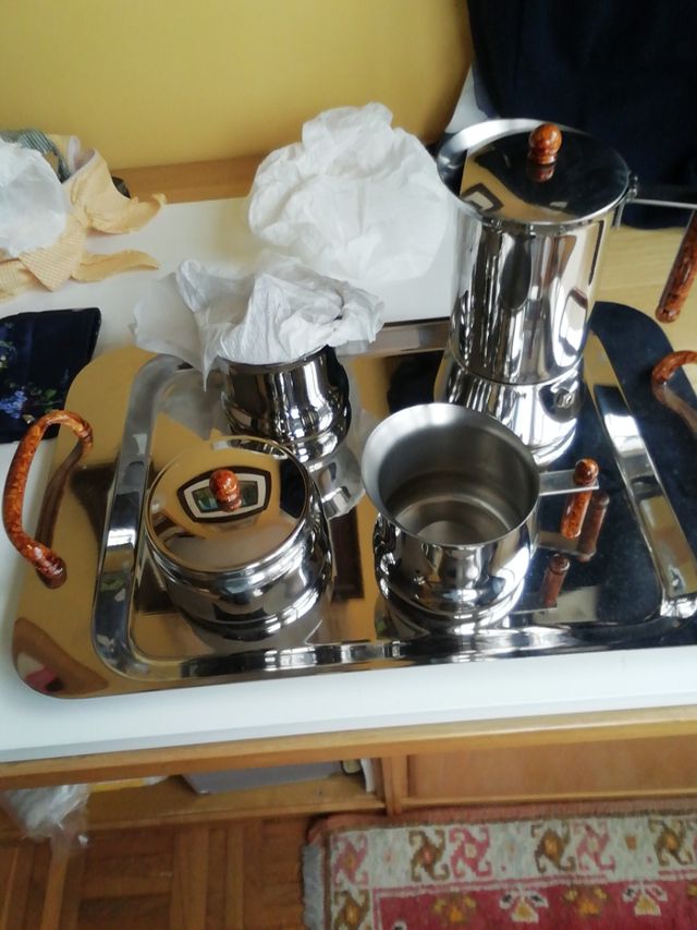 Conjunto acero inoxidable