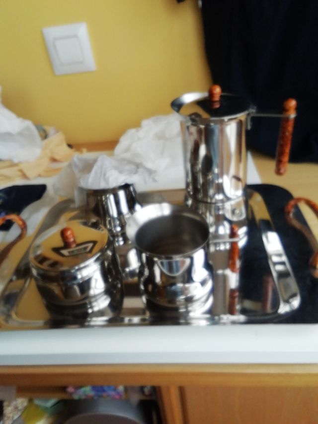 Conjunto acero inoxidable