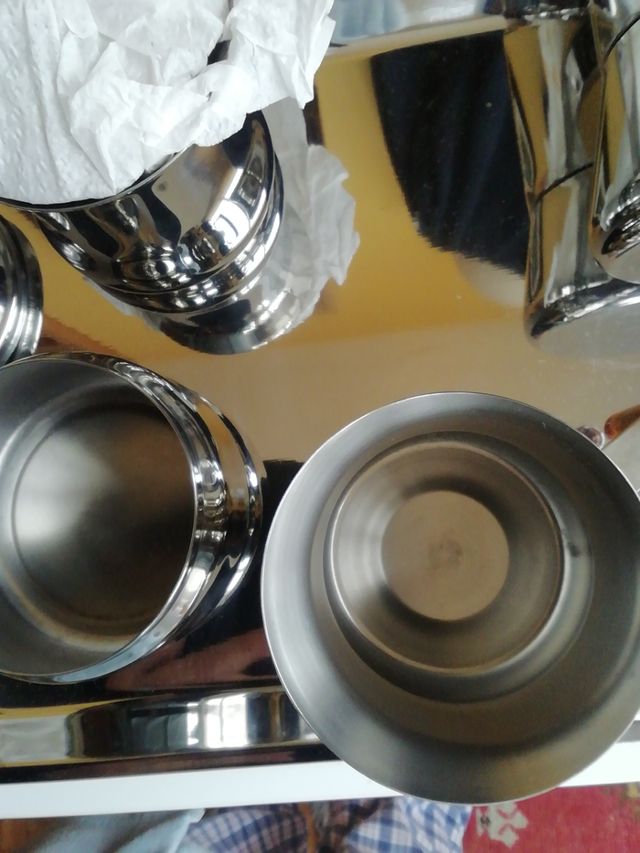 Conjunto acero inoxidable