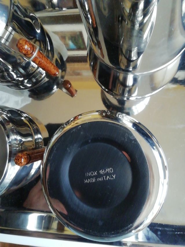 Conjunto acero inoxidable