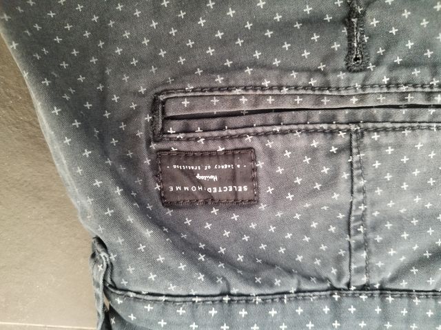 Bermudas, Selected Homme, talla M