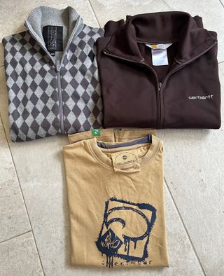 Lote prendas marca juvenil carhartt talla mediana