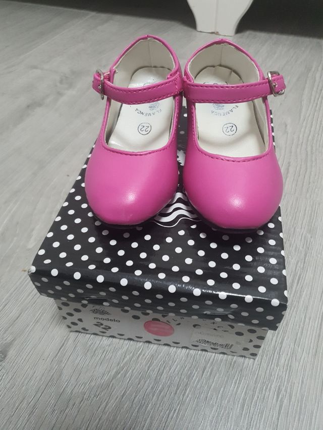 Zapatos de flamenca talla 22