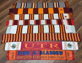 Sciarpe calcio football bufandas tifosi stadio 