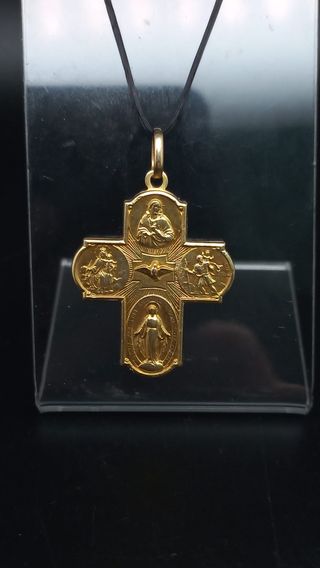 J - 0715 Cruz de cuatro vías