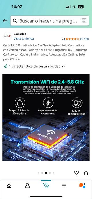CARLINING 3.0 INALAMBRICO