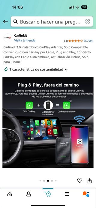CARLINING 3.0 INALAMBRICO