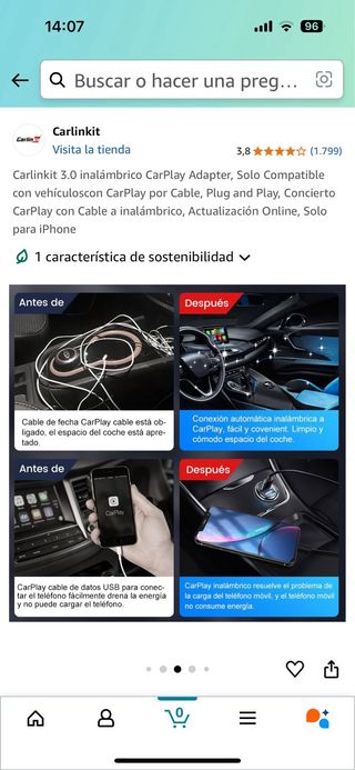 CARLINING 3.0 INALAMBRICO