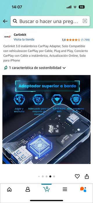 CARLINING 3.0 INALAMBRICO