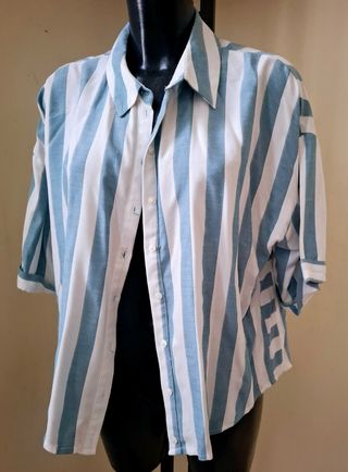 Camicia Naf Naf tg.L Oversize Nuova