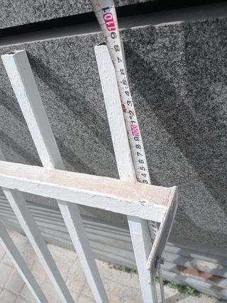 Reja ventana pequeña 