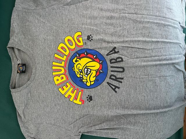 The bulldog maglietta