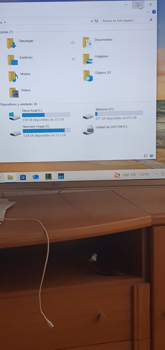 Ordenador de sobremesa HP i5