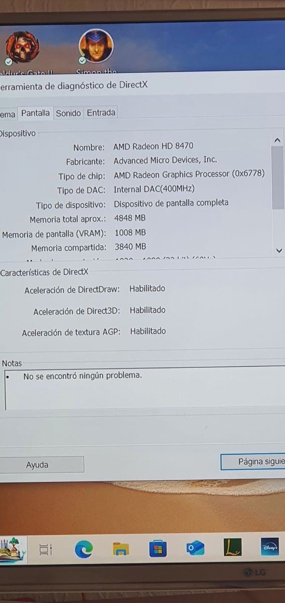 Ordenador de sobremesa HP i5