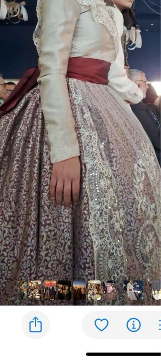 Traje fallera niña