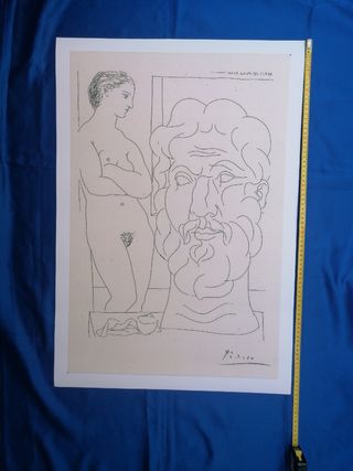 ARTE. PICASSO 1. CARTEL. REPRODUCCIÓN 