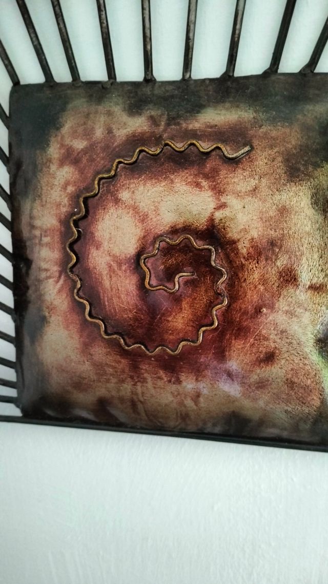 Pannello decorativo in ferro