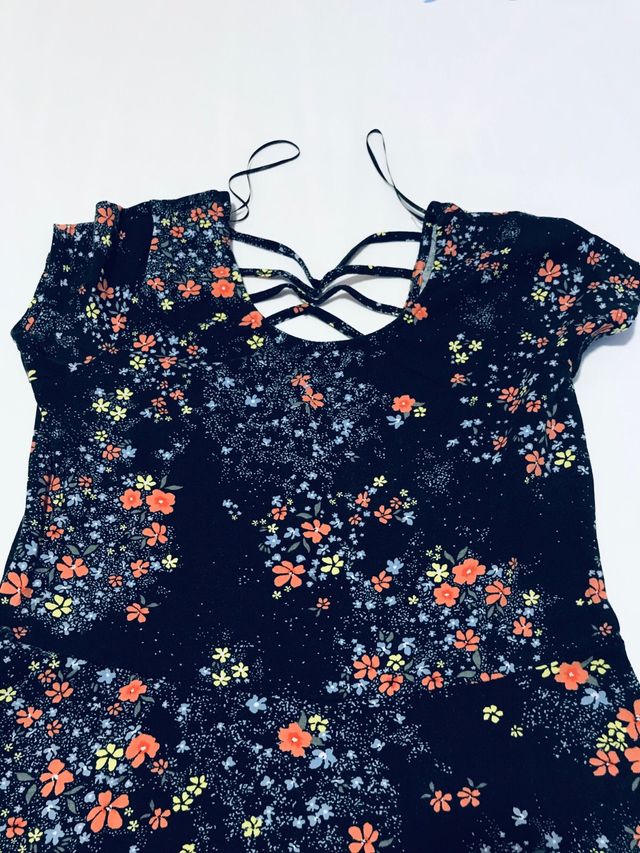 Vestido estampado de mujer