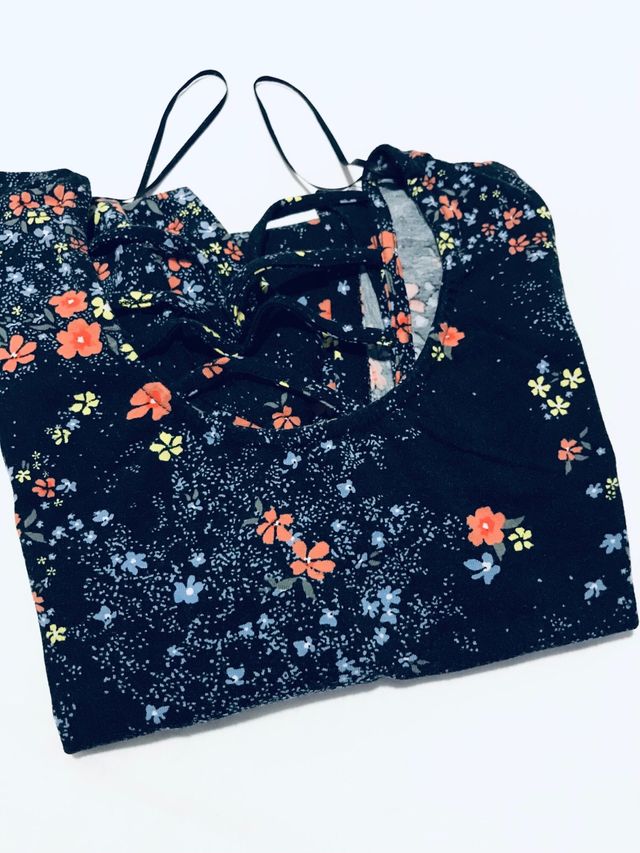 Vestido estampado de mujer