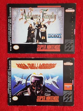 Super Nintendo Fichas Matutano