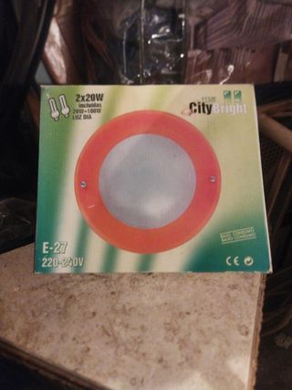 plafón de bombillas para empotrar