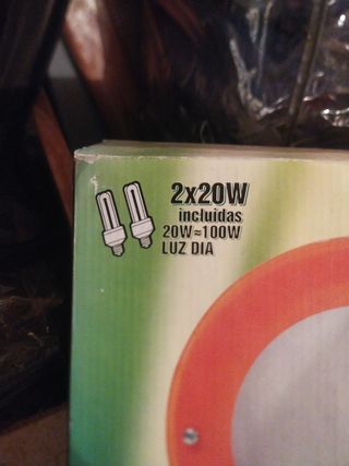 plafón de bombillas para empotrar