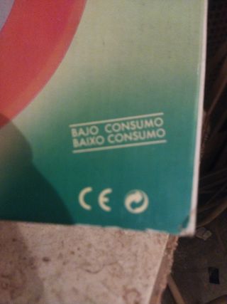 plafón de bombillas para empotrar