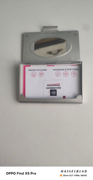 Porta bigliettini 