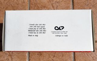 Coppia di portacandele in cristallo, made in Italy