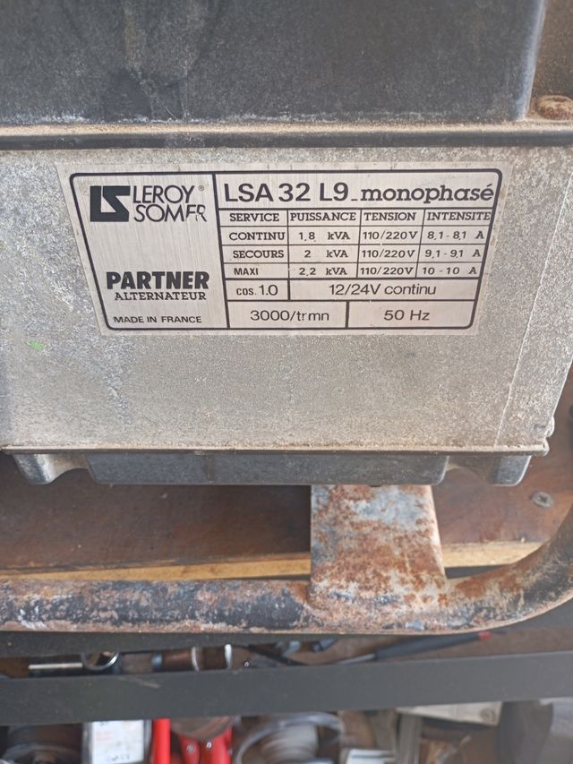 Generador brigs stratton