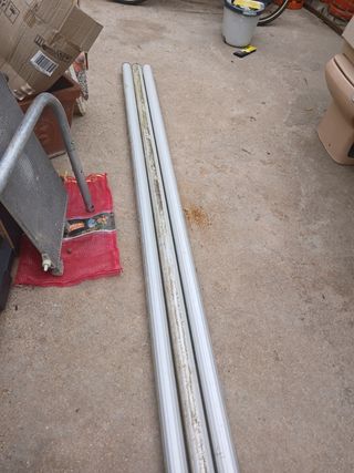 Tubos de aluminio 3 unidades