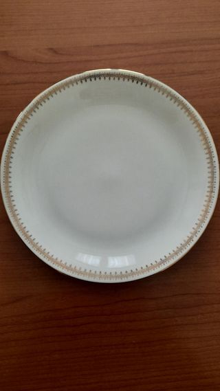 12 piatti piani Sebring porcellana