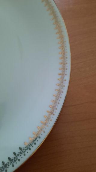 12 piatti piani Sebring porcellana